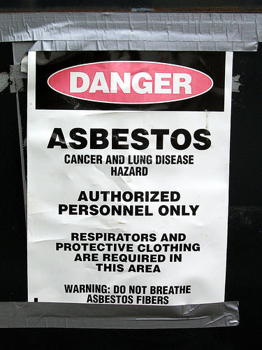 Danger Asbestos Photo